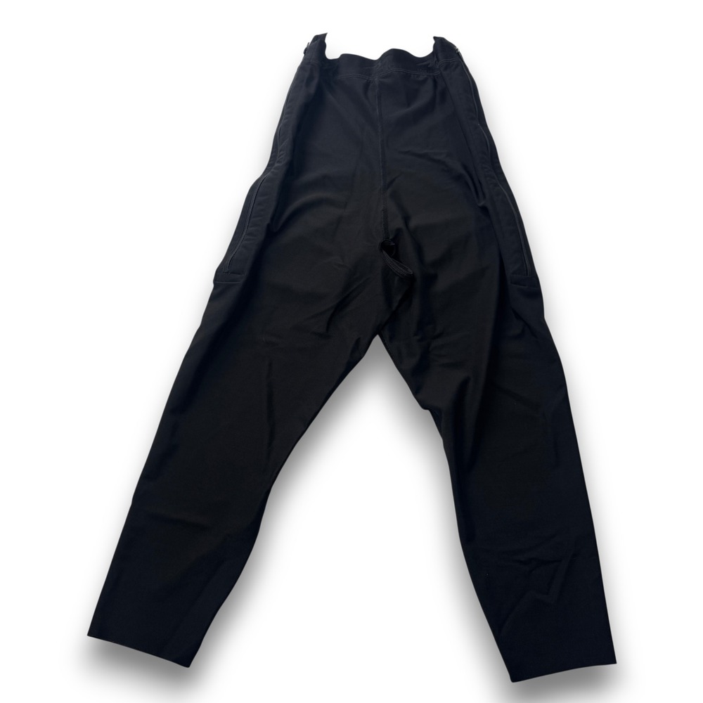 Marena Recovery Womens Black Compression Leggings Dual Side Zip Open Crotch XL